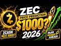 ZEC Coin Price Prediction 👉ZCASH Crypto URGENT UPDATE!