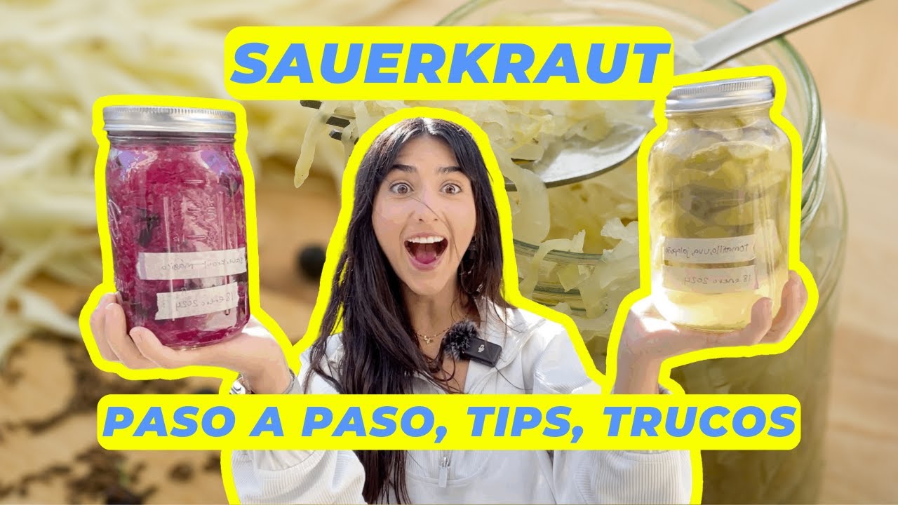 SAUEKRAUT / CHUCRUT: El fermento que repara los daños por antibióticos