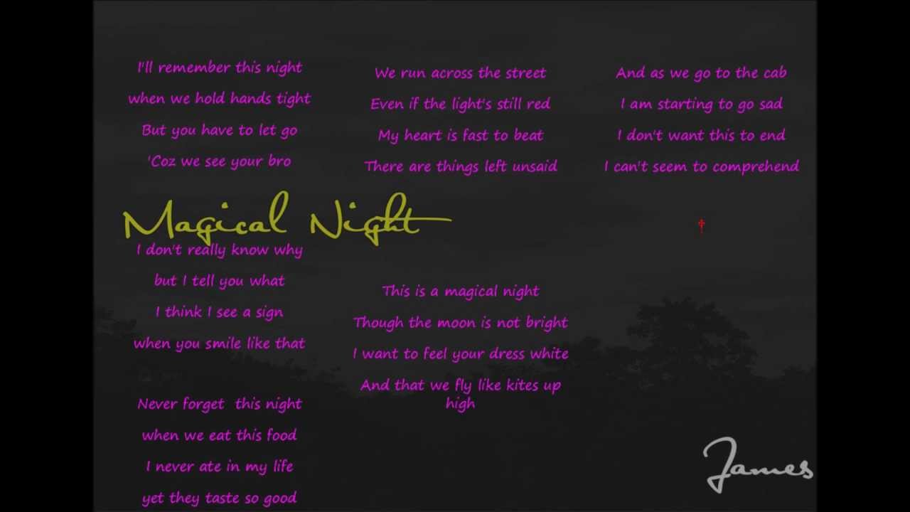 Magical Night (A Poem)