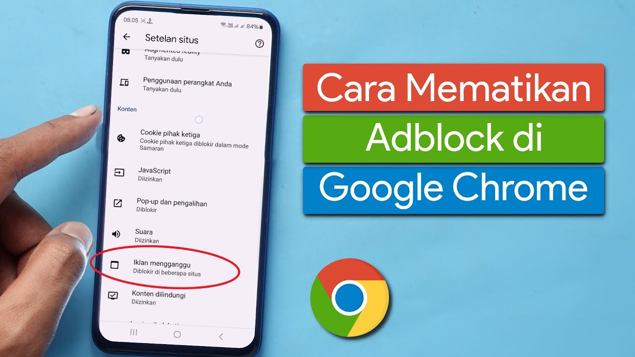 Cara Mematikan Adblock Di Google Chrome Android Youtube