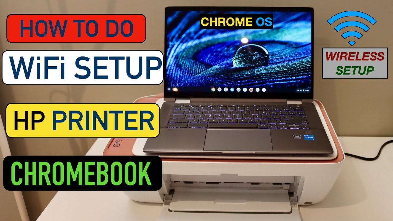 verloving Mijnenveld Stiptheid HP Printer WiFi Setup ChromeBook - Wireless Setup. - YouTube