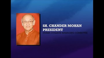 Department video 2018- PG Dept. of CS & IT. Doaba College, Jalandhar