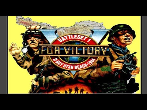 V for Victory: D-Day Utah Beach (1991) - Content Review & Gameplay - Atomic Games