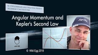 Angular Momentum and Kepler's Second Law | Algebraic Calculus One | Wild Egg