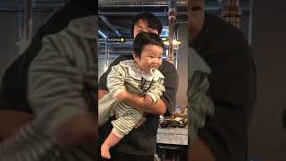 저 키 컸어요🤭#20230429 #10개월아기 #생후306일