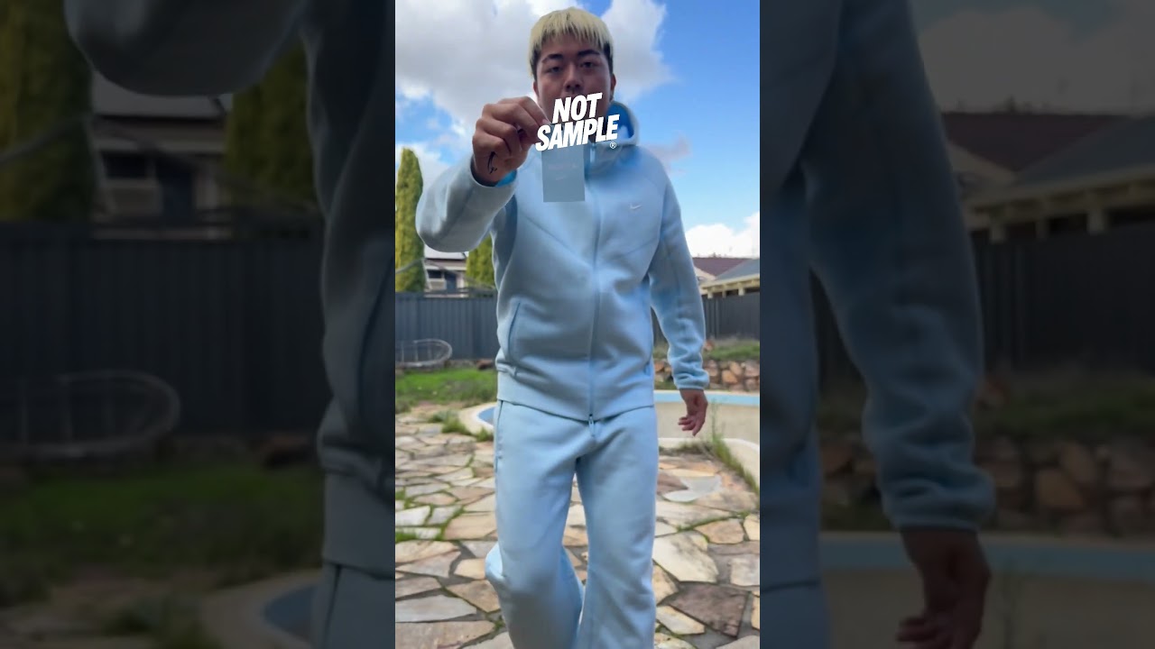 notsample.com — NOCTA x Nike Tech Fleece Blue Tint 