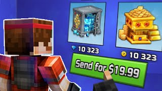 I Donated to Pixel Gun 3D streamers 😆