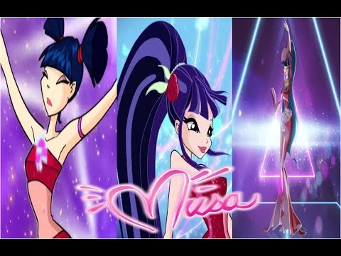 Winx Club Musa All Full Transformations Up To Onyrix HD