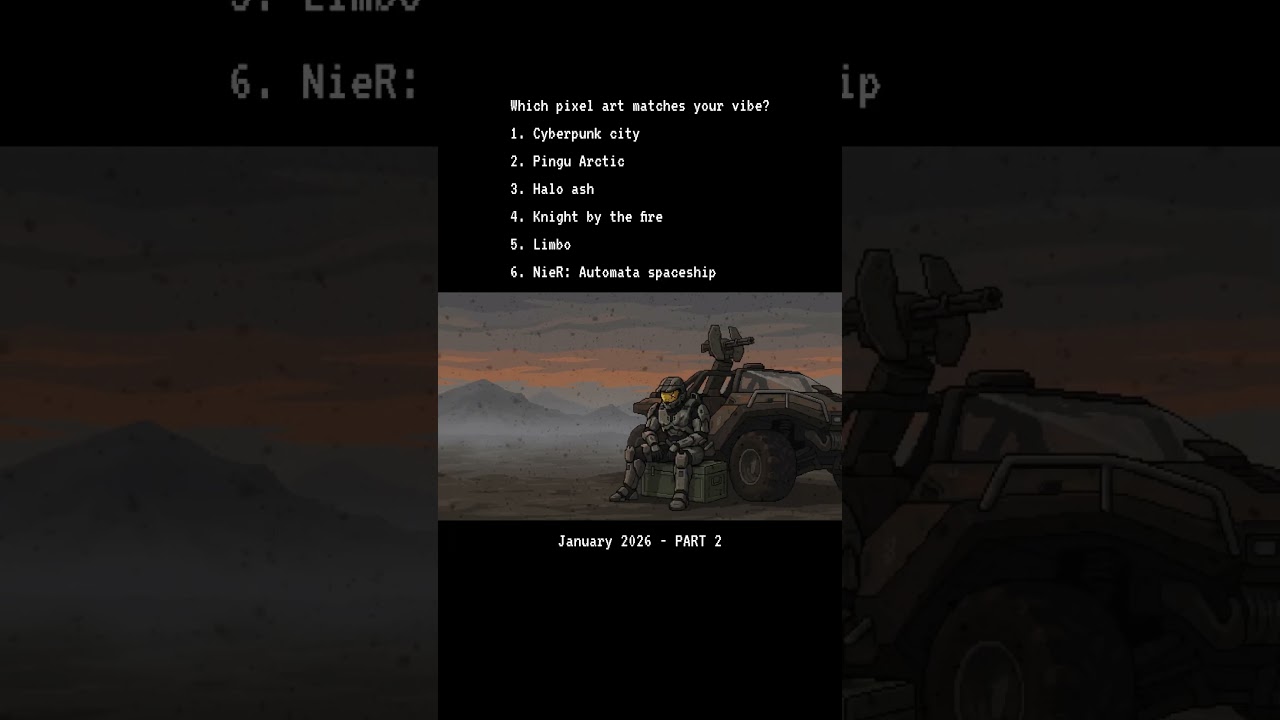 January Pixel Art Dump. PART 2 (Which one is best?) 