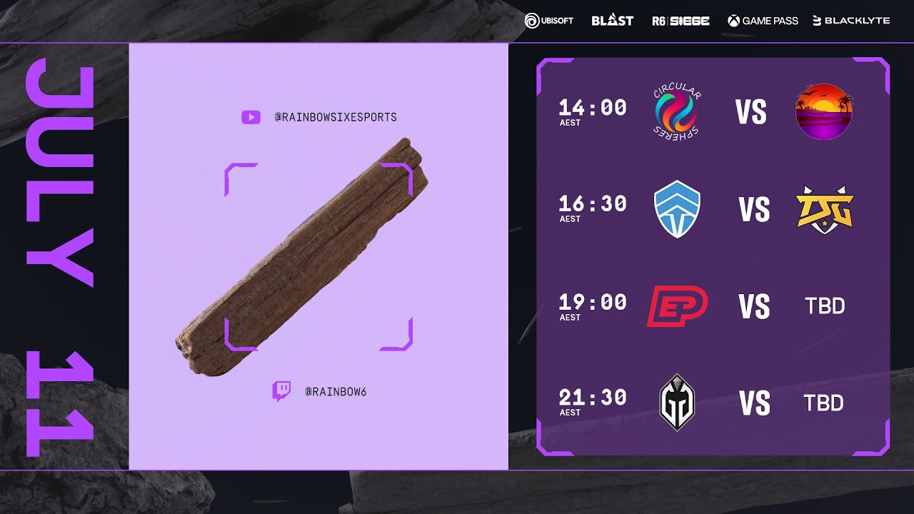 BLAST R6 | APL 2025 | OCE - Stage 1 // Playoffs Day 1