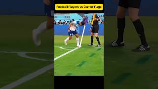 Football Players Vs Corner Flags