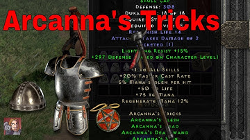 D2R Upgraded Sets - Arcanna