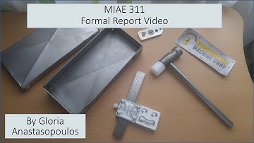 MIAE 311 Formal Project Video