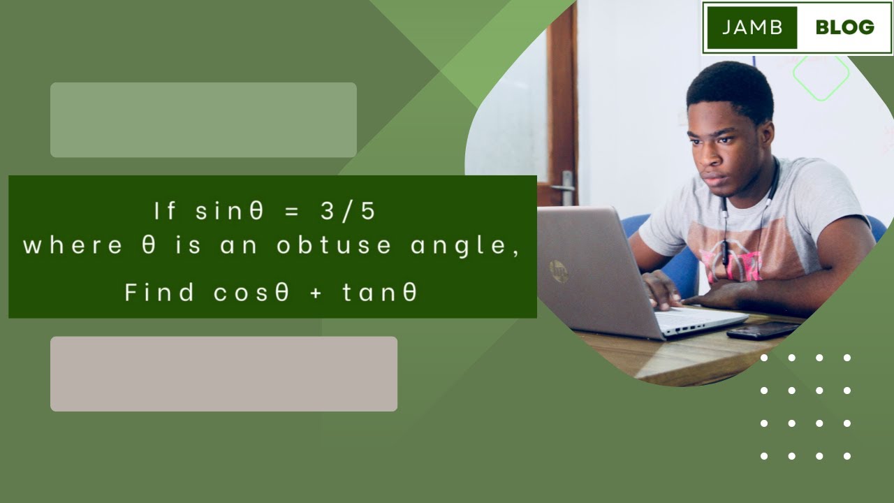 TRIGONOMETRY _ JAMB MATH Sample Question