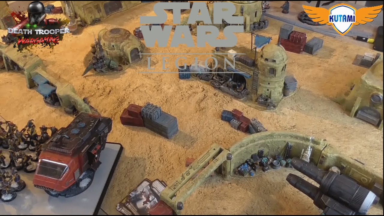 Star Wars Legion BatRep Imperium vs Schattenkollektiv Doppel LAAT Vader Palp vs Black Suns / Maul