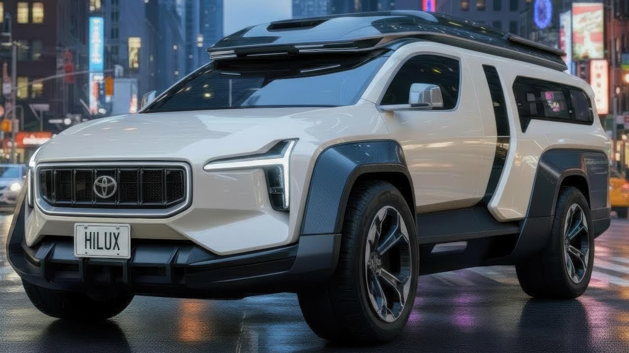 Представлен Toyota Hilux 2027 года – будущее пикапов изменилось навсегда!