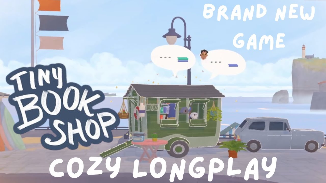 New Game - Tiny Book Shop - Cozy Longplay - No Commentary