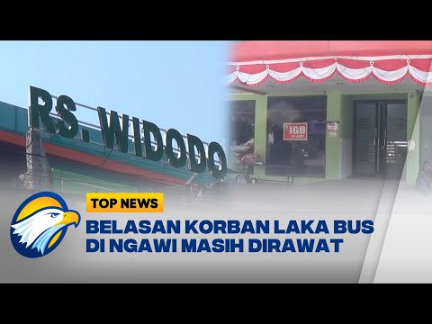 Korban Laka Bus di Ngawi Masih Dirawat di RS