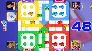 Ludo game - 048 - Ludo Superstar 4 Player  Gameplay - Ludo King #ludoking #ludo #ludosuperstar screenshot 4