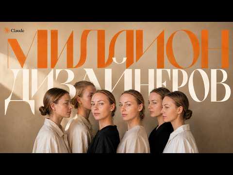 Миллион дизайнов за неделю - и что теперь делает дизайнер