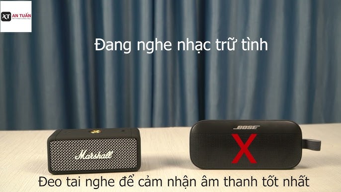 So Sánh Loa Bose SoundLink Flex với Loa Bluetooth Marshall ...