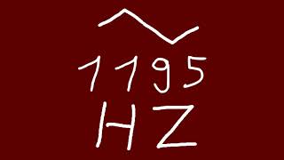1195 hz triangle