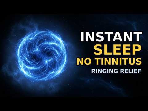 8 Hours Deep Blue Noise BLACK SCREEN | Fall Asleep Instantly, No Tinnitus Ringing