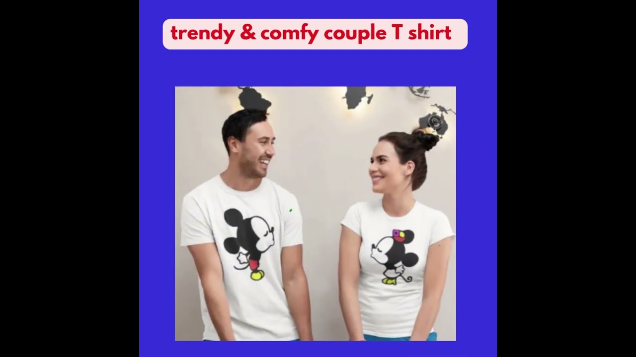 Buy Matching Mickey Mouse Couple T-shirts Online