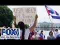 Protesters call on Biden to intervene in Cuba