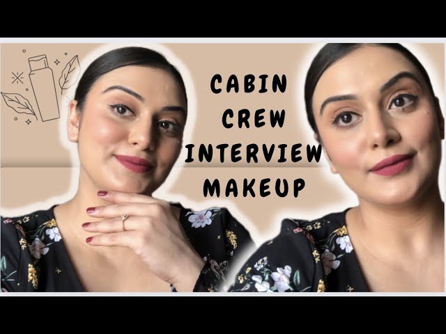 Cabin Crew Interview Makeup Tutorial, Get Ready with me in under Rs 1000  Products