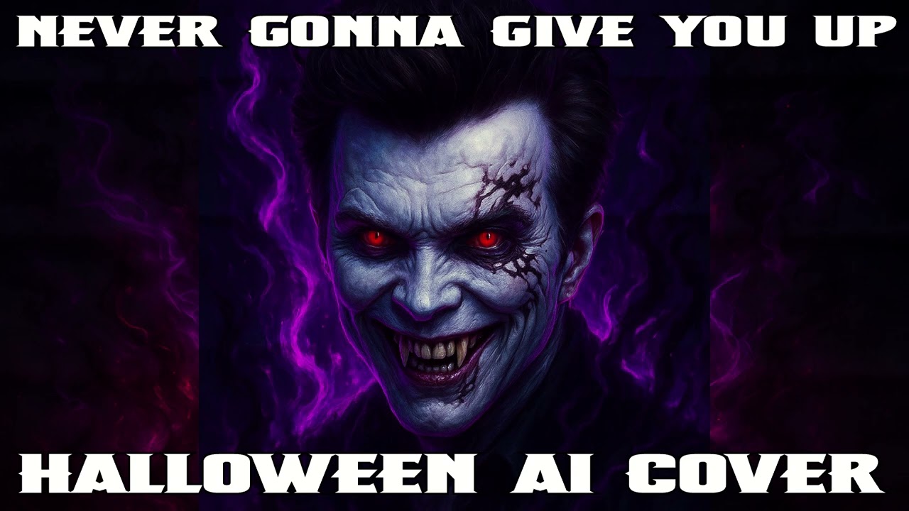 Never Gonna Give You Up (Halloween AI Cover) 
