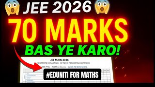 JEE Maths-I Scored 88/100🔥-Challenges and Planner- !!  Now it's Your Turn ! 80+#jee#eduniti