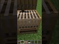 How to make a barbeque grill in Minecraft!  #minecraft #minecraftvideos #ytshorts