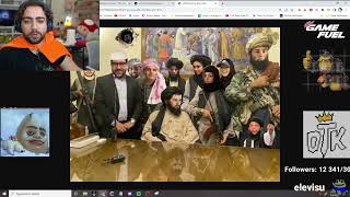 Mizkif reacts to Destiny's reign of terror on r/place