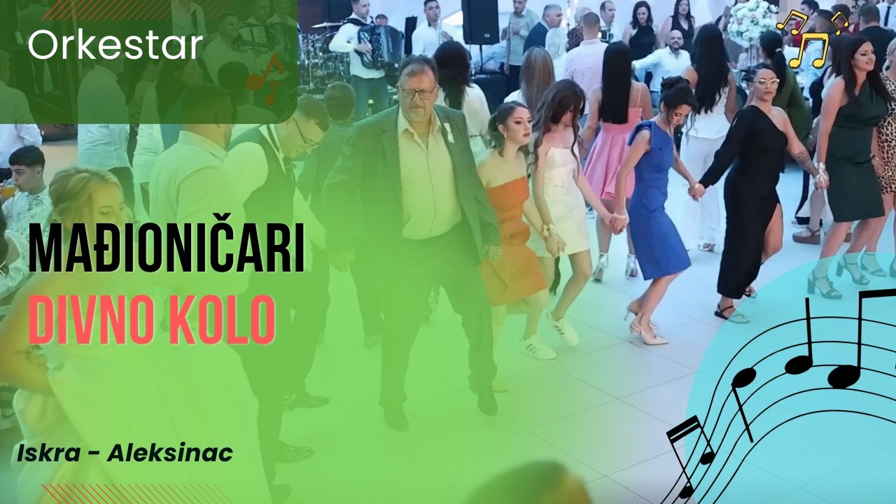 Veliko svadbarsko kolo – Orkestar Mađioničari | Restoran Iskra Aleksinac | Atmosfera sa venčanja