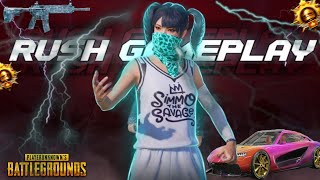  RUSH GAMEPLAY TOXYAA GUN POWER 🤯💥 1VS4 clutch#bgmi #livikmap .