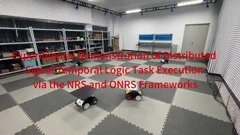 Distributed Signal Temporal Logic Task Execution via the NRS and ONRS Frameworks