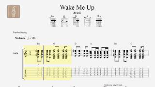 Avicii - Wake Me Up - Tab guitar đệm hát Avicii - Wake Me Up - Tab guitar đệm hát