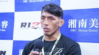 カイル・アグォン 試合後インタビュー / 湘南美容クリニック presents RIZIN.36