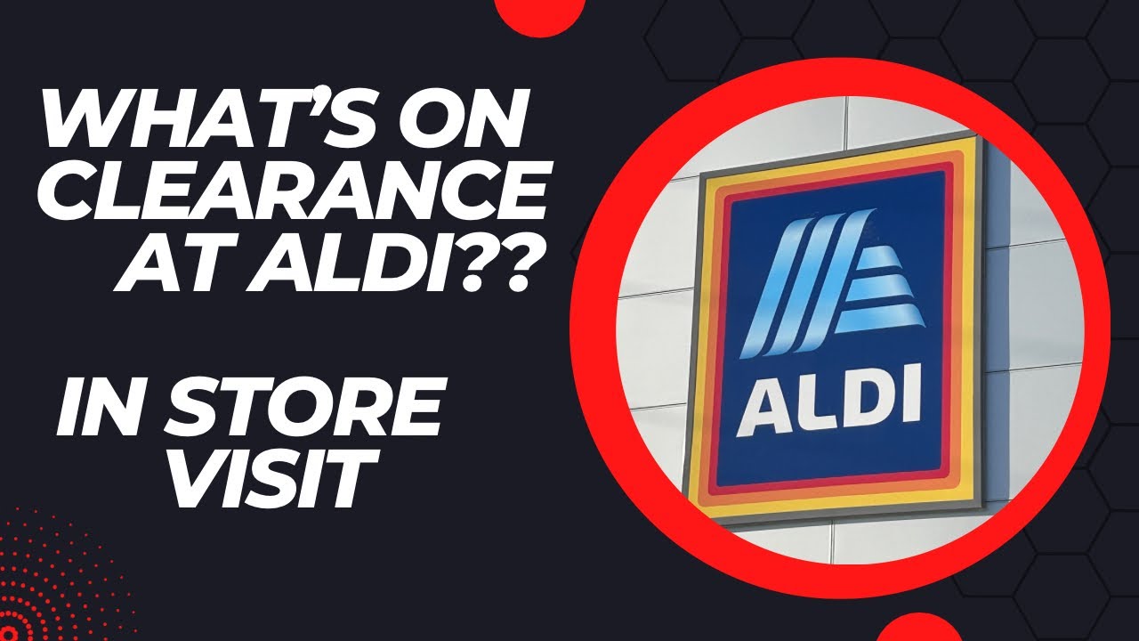 Clearance Items At Aldi! In Store Visit! YouTube