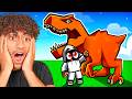 Growing The RAREST Dinosaur in Roblox Grow Dinosaurs!