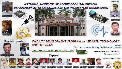 ATAL FDP on Sensor Technology (DAY 3 - SESSION 3)