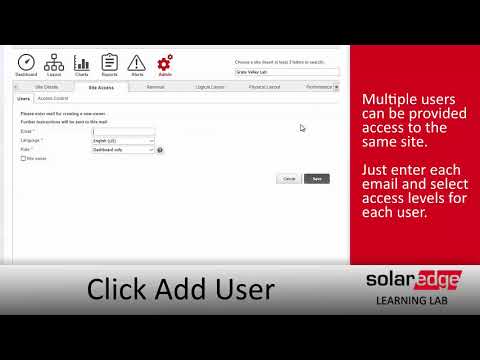 SolarEdge Monitoring Platform: Adding System Owner Access