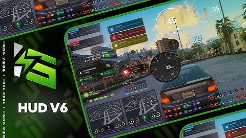 FiveM | Advanced HUD V6 [ESX & QBCore & QBOX]