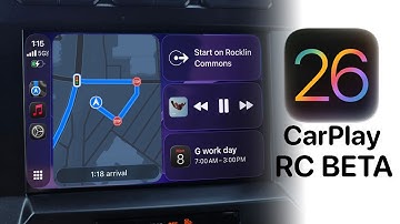 Apple CarPlay iOS 26 RC! - 25 NEW Features!