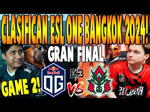OG vs AVULUS [GAME 2] BO3 - GRAN FINAL🏆 "WISPER, 23 vs SMILING KNIGHT" - ESL ONE BANGKOK 2024 DOTA 2
