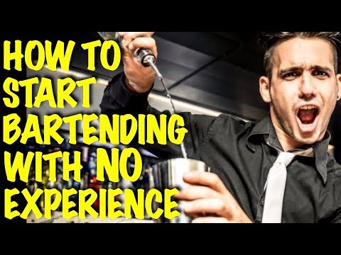 Video: How To Get A Job As A Bartender