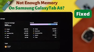 Samsung Galaxy Tablet A8 Not Enough Memory! Fix Storage Space Running Out