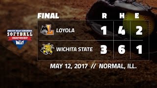 #MVCSoftball Highlights: Loyola vs Wichita State