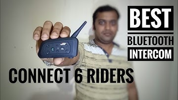 Best Bluetooth Intercom || vnetphone v6 || unboxing and review